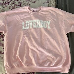 Loverboy pink sweatshirt